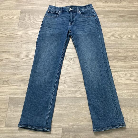 7 for All Mankind Austyn Bootcut Jeans Altered Hem Size 29 - Picture 1 of 8